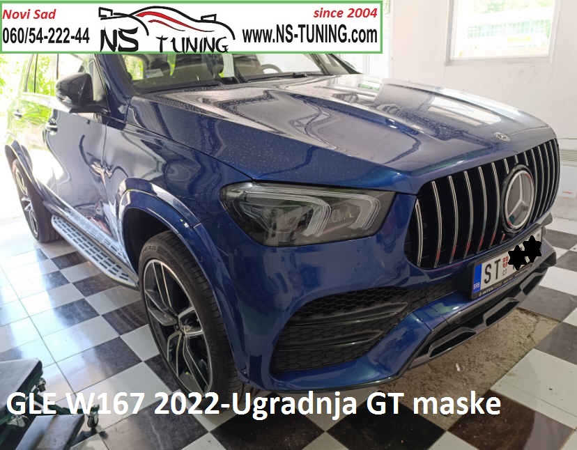 w167 gle mercedes maska gt diamond ugradnja novi sad ns tuning